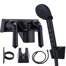hansengroe front view faucet showing matte black finish and clean lines, durable upgrade