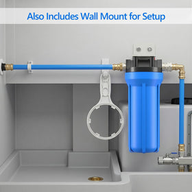Hansing filter cross section showing four-layer media for improved contaminant removal