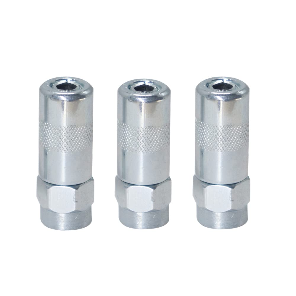 HANTUO detailed shot of 1/8" NPT thread and nipple ensuring secure, leak-resistant fit