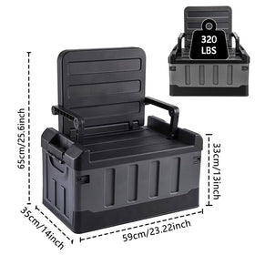 HAOFALUC side profile folded flat for compact space saving