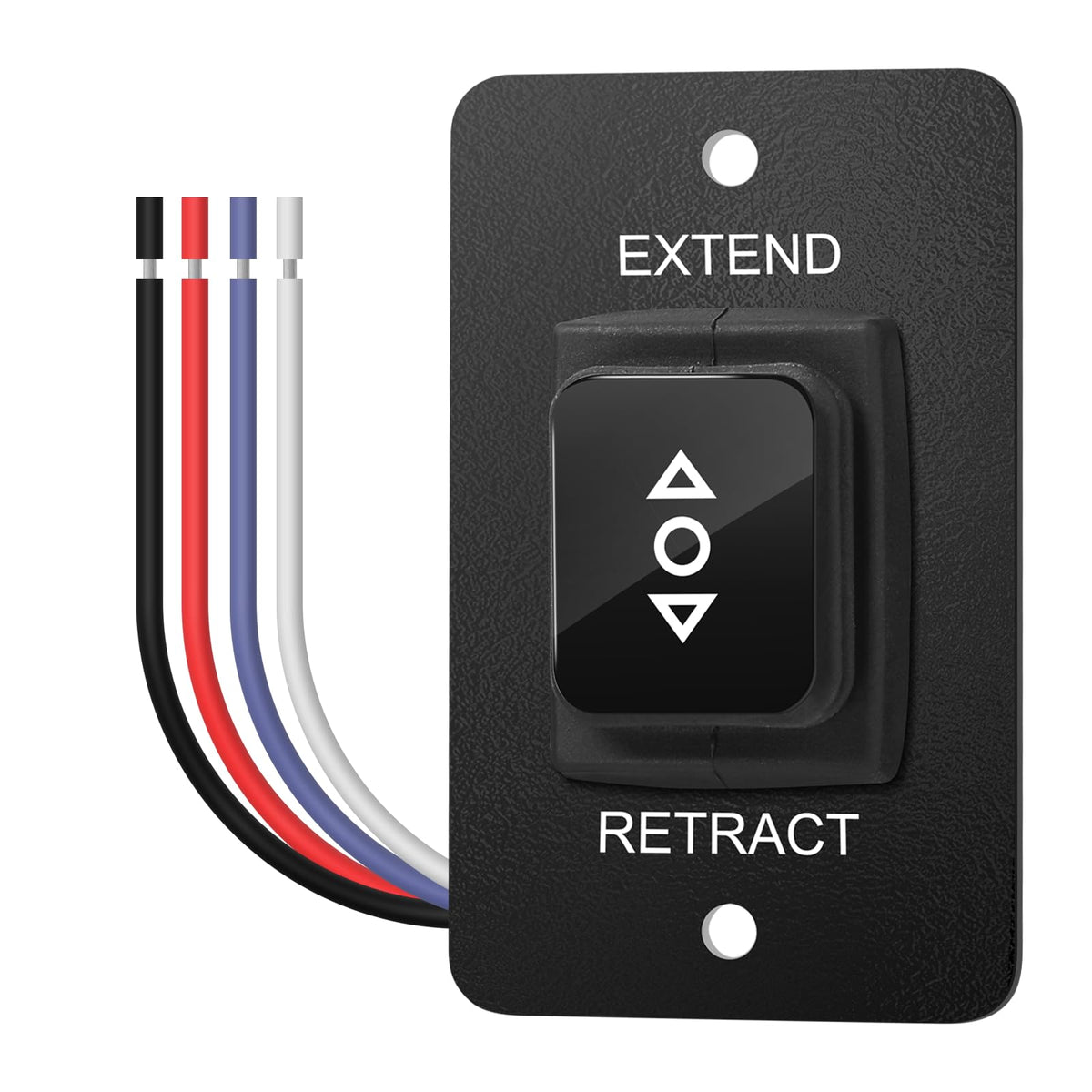 Haoguo front metal panel showing switch and neat mounting, durable finish