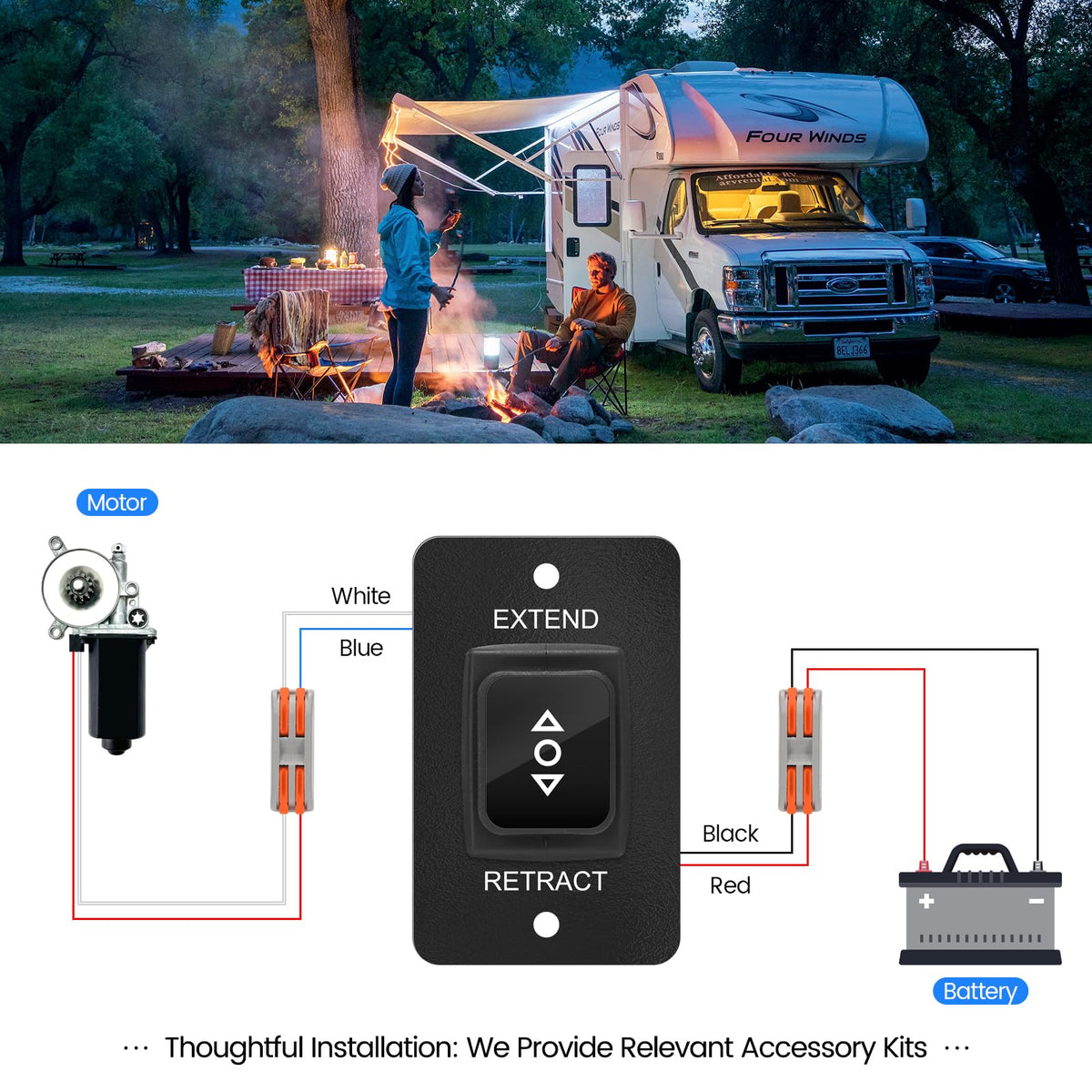 Haoguo waterproof IP68 seal detail protecting internals from water