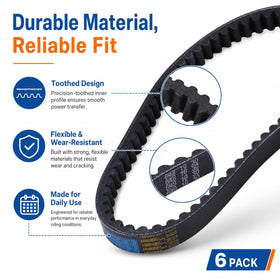 Haokixin belt placed beside measuring tape showing 669 mm diameter for accurate fit confirmation