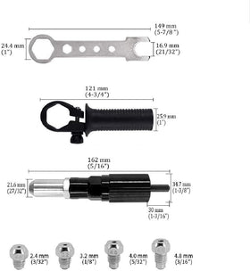 Haokixin close-up of four threaded heads showcasing durable alloy steel and precise fit