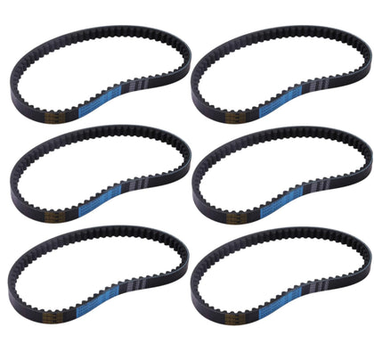 Haokixin front packaging showing six replacement belts and clear labeling for quick identification and savings