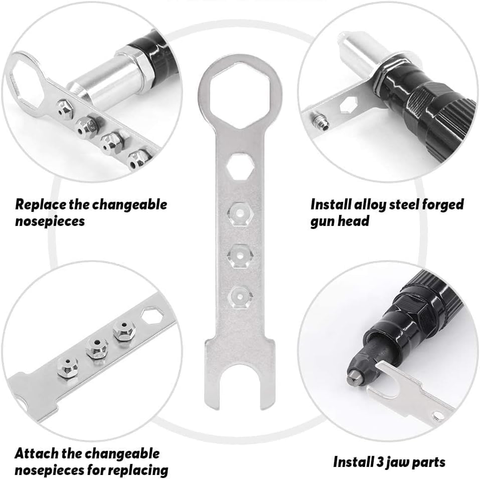 Haokixin handle and aluminum housing detail emphasizing comfortable grip and light weight