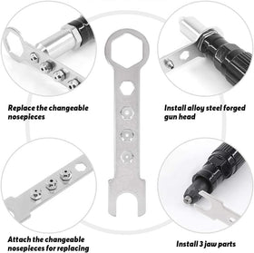 Haokixin handle and aluminum housing detail emphasizing comfortable grip and light weight