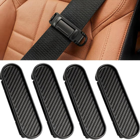 HAONINYUE front packaging displaying four seat belt clips and benefits
