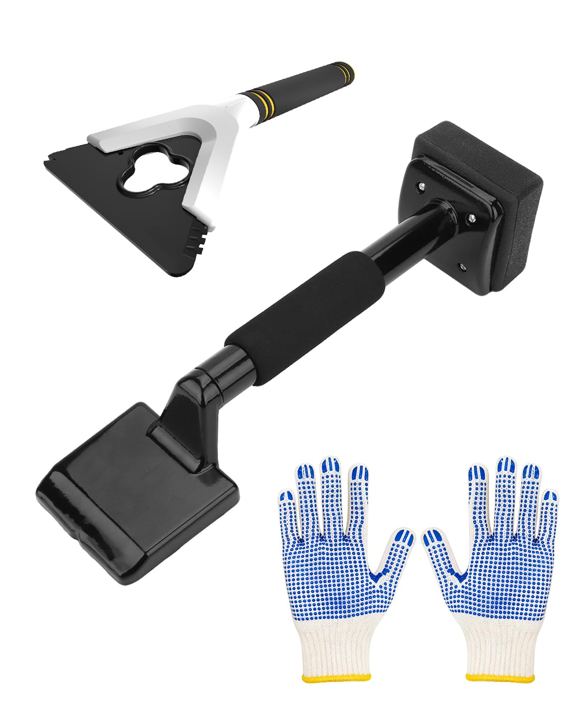 HAPPYER front view of full carpet tool kit showing organized components and portability benefit