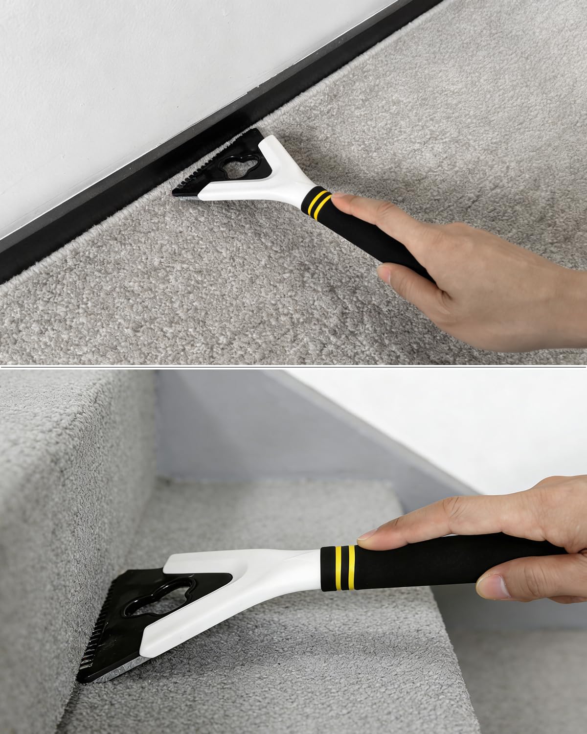 HAPPYER tools beside a tape measure for scale showing compact size and easy transport