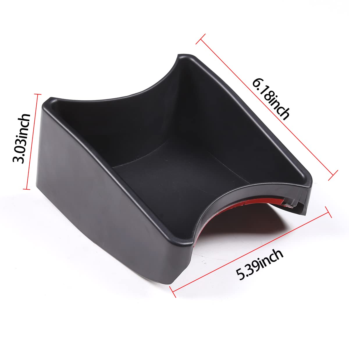 HAPPYHORSE side profile showing precise fit to Fiat 500 console