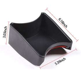 HAPPYHORSE side profile showing precise fit to Fiat 500 console