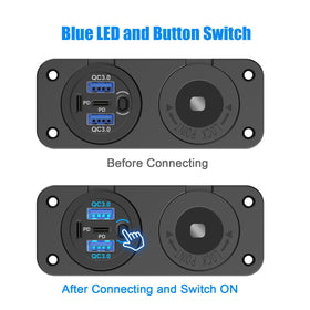 Hapytrip included screws, terminals and wires for straightforward installation