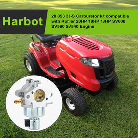 Harbot carburetor side detail with anodized finish and durability benefit