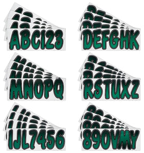 Hardline Products forest green to black gradient close-up showing smooth finish