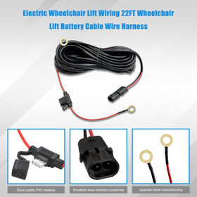 Harmar battery terminal end connection illustrating solid contact and reliable power