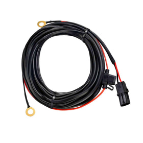 Harmar front connector close-up showing secure plug and easy replacement benefit