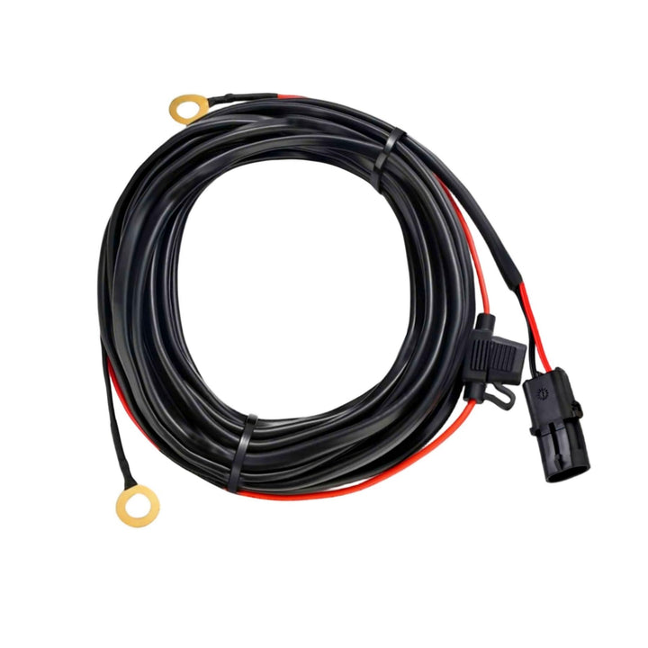 Harmar front connector close-up showing secure plug and easy replacement benefit