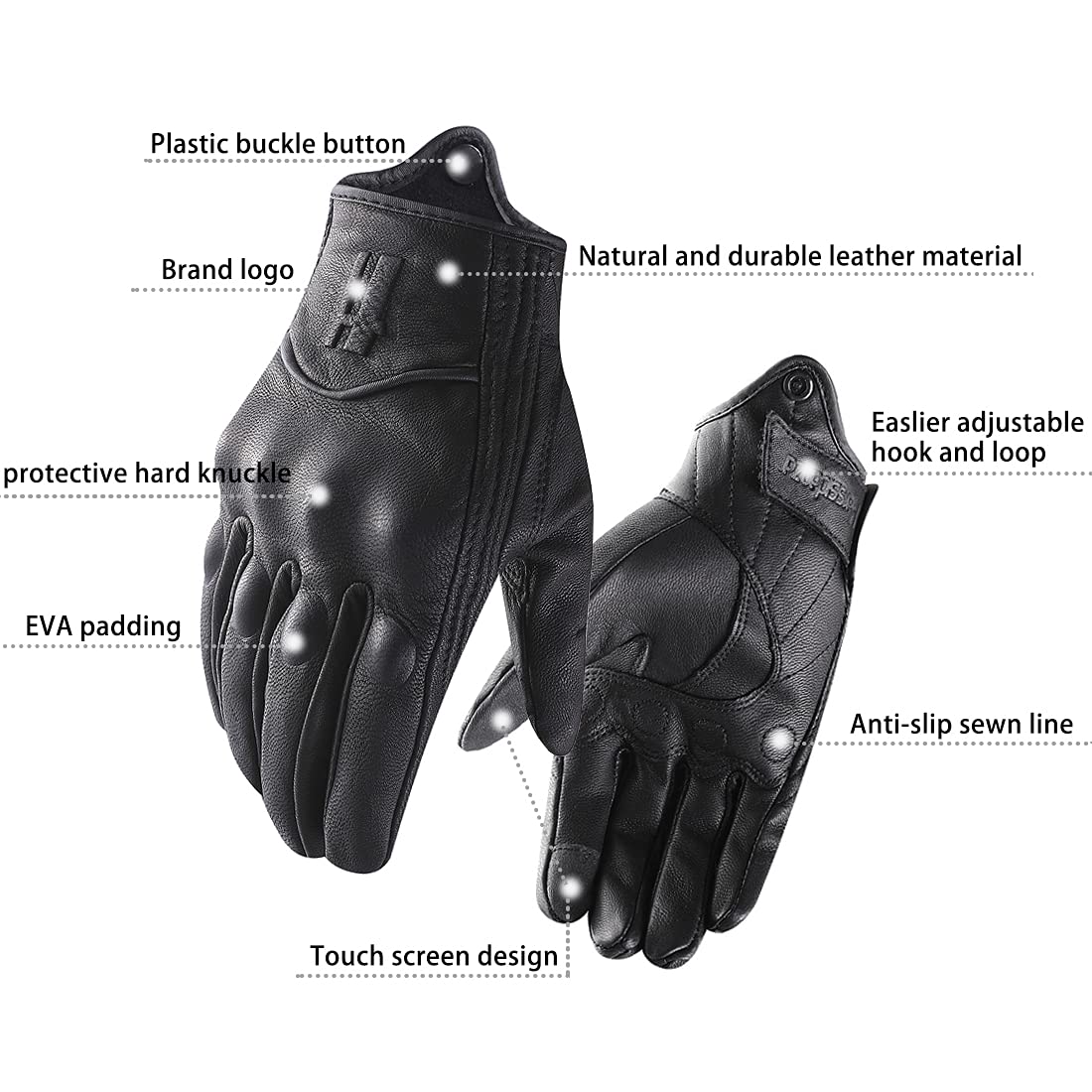 Harssidanzar close-up of thickened thumb pad reducing pressure for comfort
