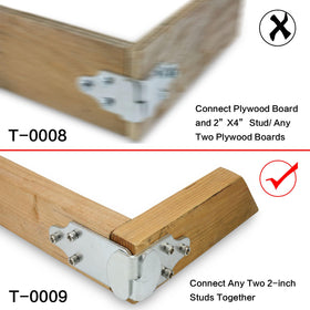 Harvards Chrome mounted bracket at trailer corner showing secure panel hold and improved stability