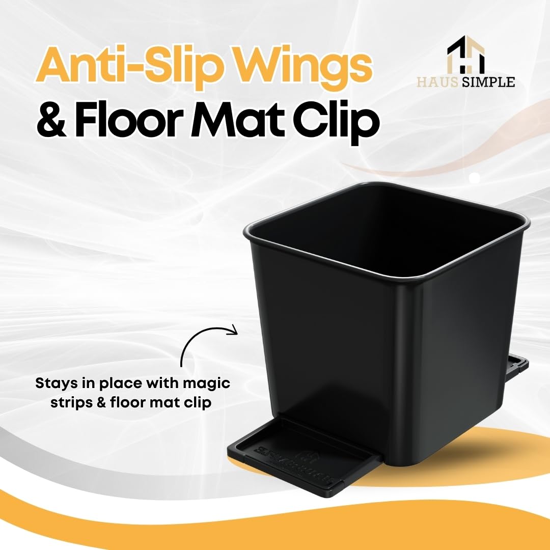 HAUSSIMPLE side profile highlighting stability wings to prevent tipping during turns