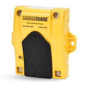 Havis ChargeGuard Select front view showing compact unit and mounting points for easy installation