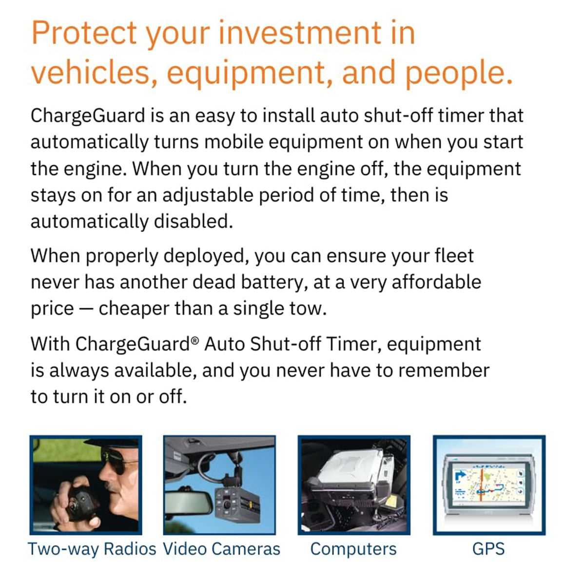 Havis ChargeGuard Select label and specs visible to verify model, voltage, and programmable settings