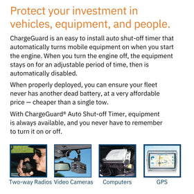Havis ChargeGuard Select label and specs visible to verify model, voltage, and programmable settings
