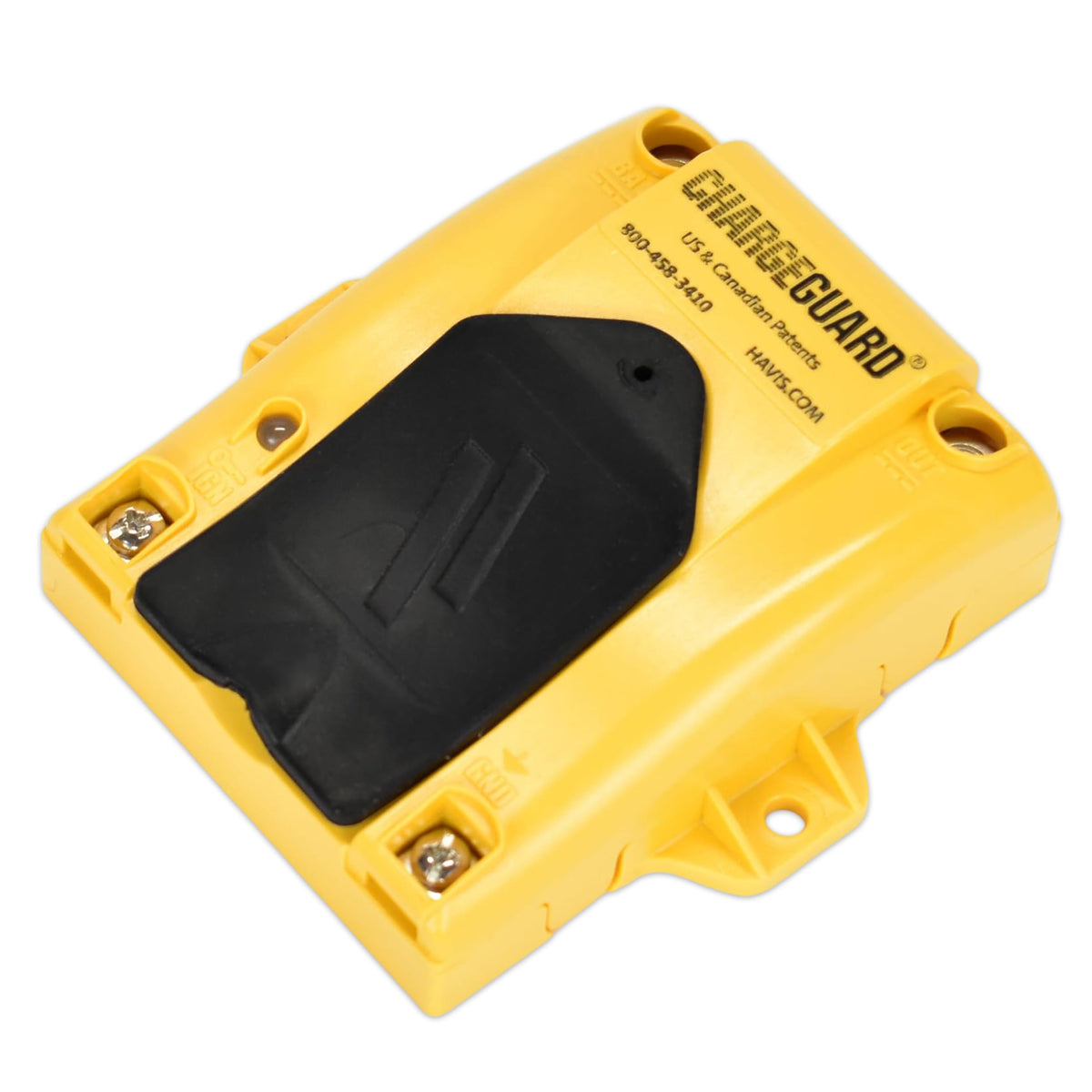 Havis ChargeGuard Select wiring close-up demonstrating clear connections for secure power management