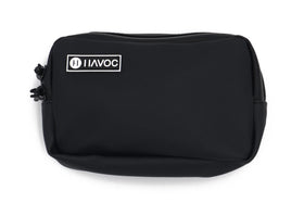 Havoc Racing front view showing compact low-profile storage and durability