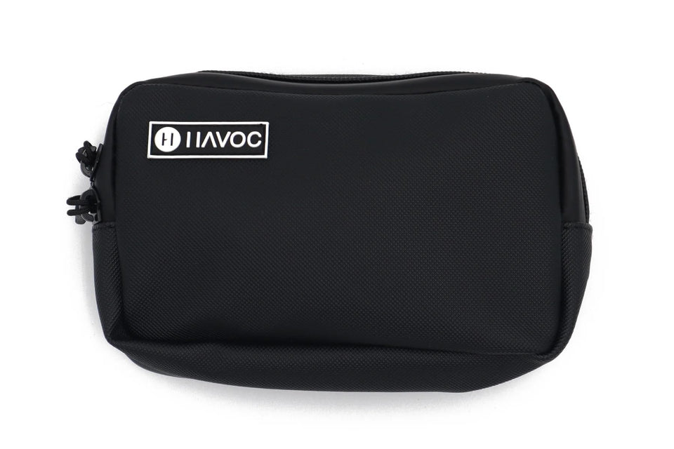 Havoc Racing front view showing compact low-profile storage and durability