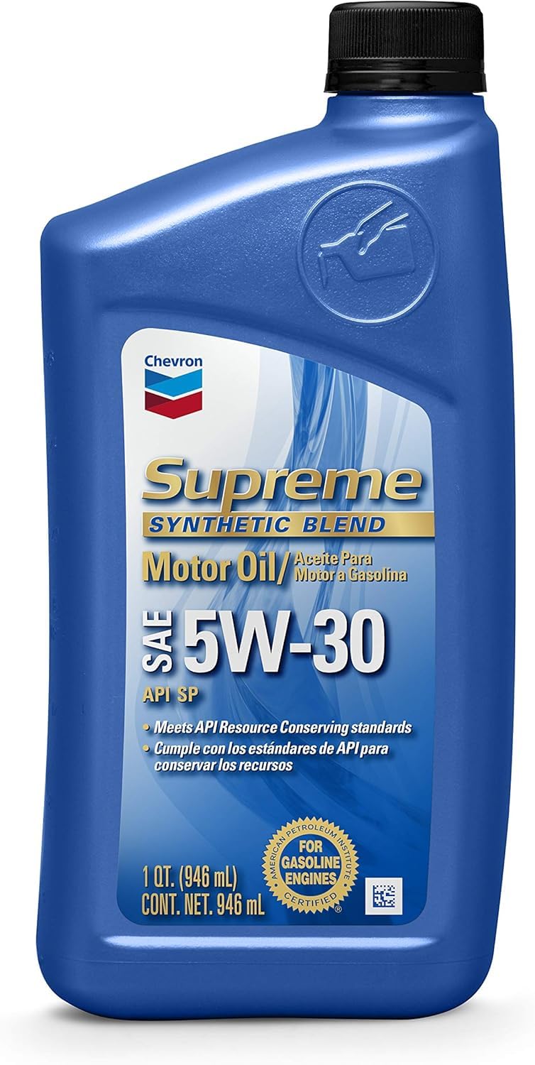 HAVOLINE Chevron Supreme 5W-30 front bottle view showing label and pack convenience