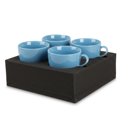 HAWETICO front view of 4-slot foam organizer showing neat cup storage benefit