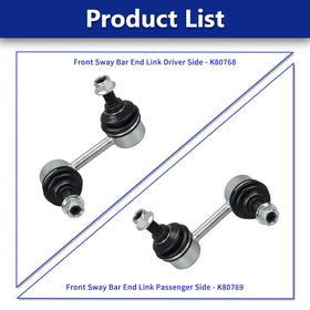 HAWK BROTHER assembled end link with hardware illustrating ready-to-install fit and dependable connection