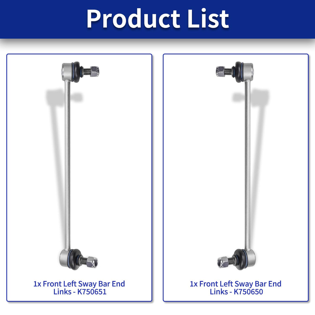 HAWK BROTHER sway bar link surface showing electrophoretic coating for long-lasting rust protection