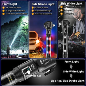hawkbang side work light attached by magnet offering hands-free illumination