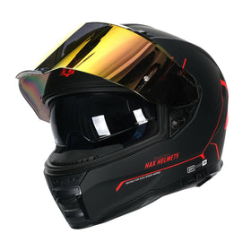 HAX helmet side vent and shell detail highlighting wind-resistant design