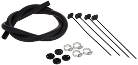 Hayden 403 installed under hood demonstrating low-profile fit advantage