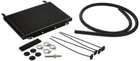 Hayden Automotive 678 front view showing compact cooler core and mounting benefits