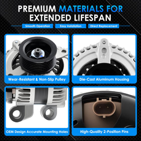 HAYIAUTO side mounting ears visible for accurate OEM-style alignment benefit