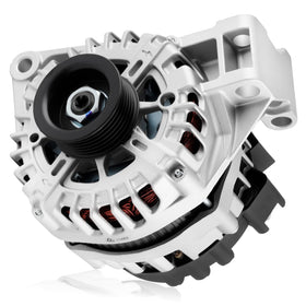 HAYIAUTO alternator front view showing robust housing and improved cooling benefit