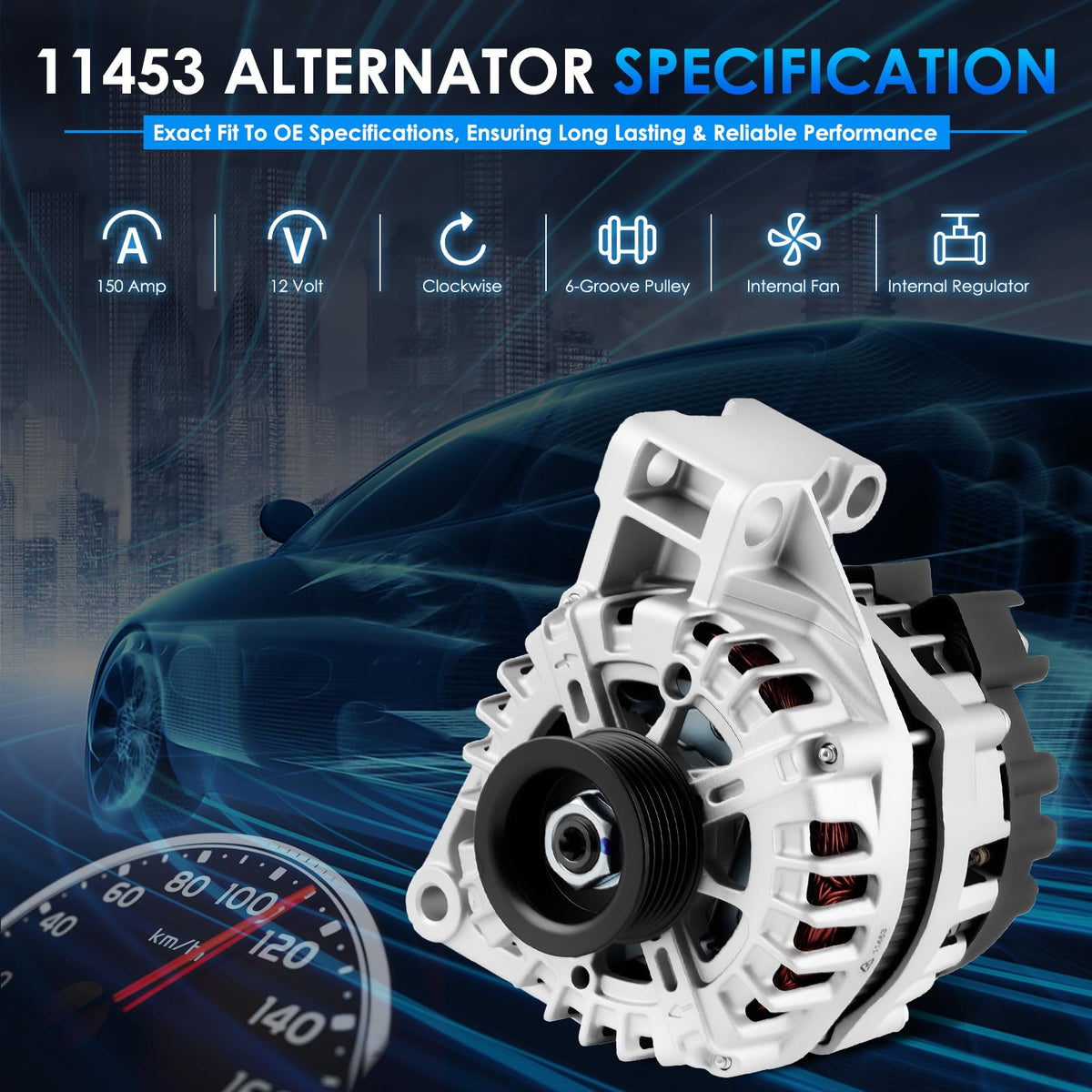 HAYIAUTO rotor and stator internal view demonstrating precision machining for longevity