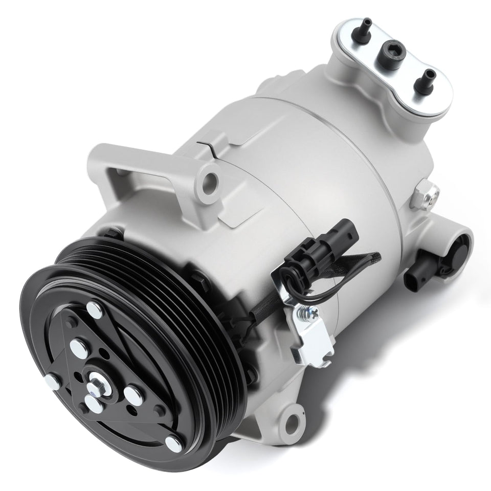 HAYIAUTO compressor front view showing precise machining and fit for confident replacement