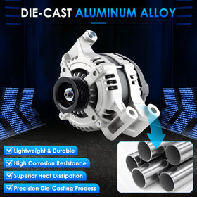 HAYIAUTO rotor and stator windings close-up showing durable construction benefit