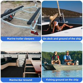 HBGOTL used on a boat deck providing non-slip surface and weather protection