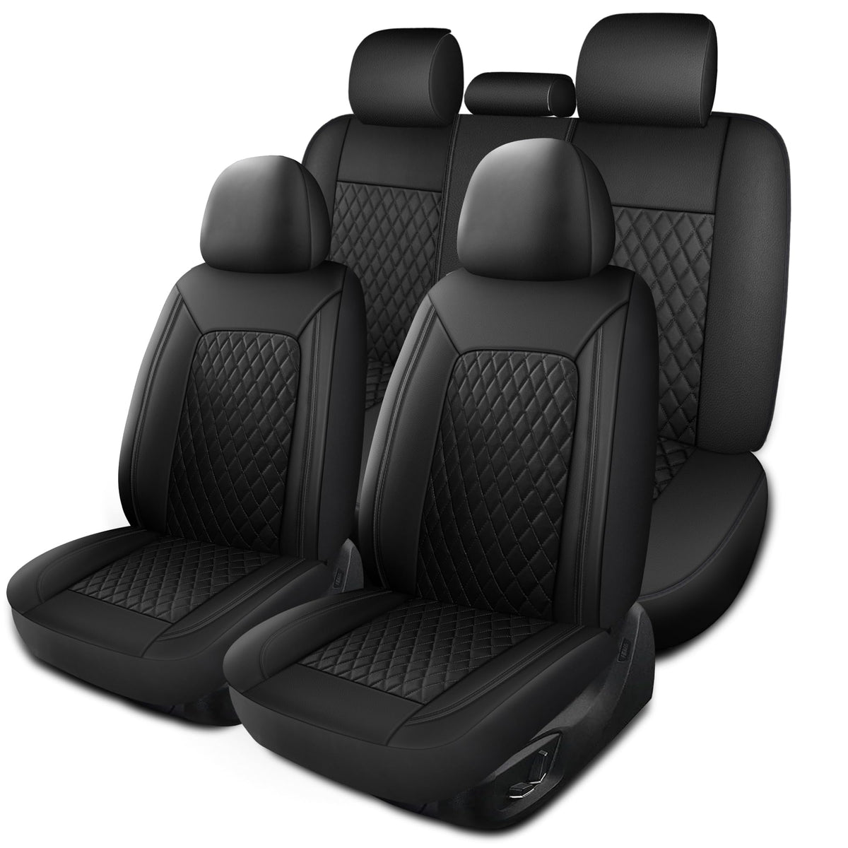 HChengkikz front seat full view showing sleek protection and upgraded look