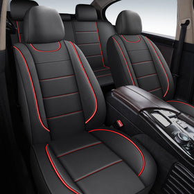 HChengkikz headrest cover detail showing snug fit and protective benefit
