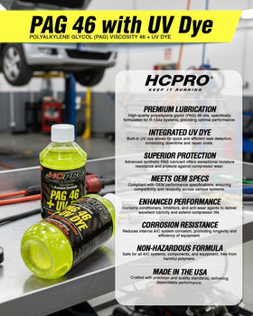 hcpro additives graphic emphasizing corrosion protection and reduced compressor wear