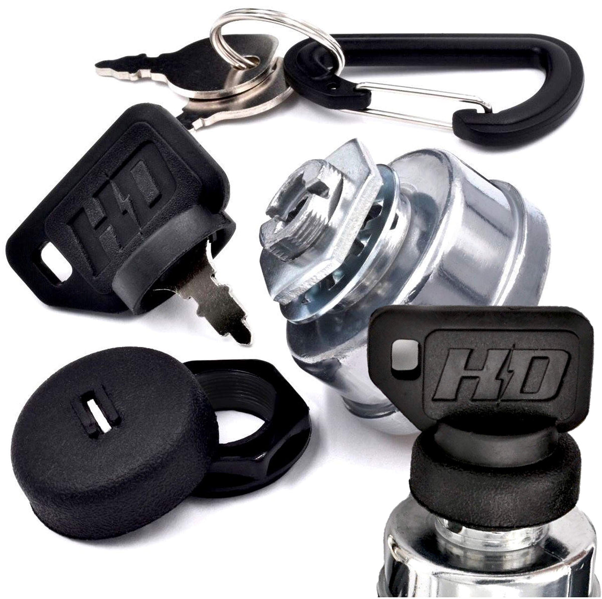 HD Switch front view of complete kit showing durable components and easy replacement benefit