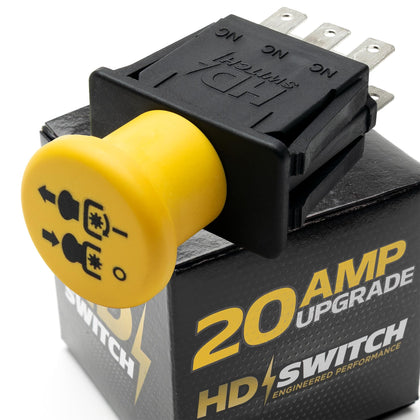 HD Switch front view showing OEM-style housing and easy install benefit
